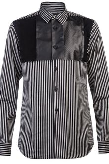 Comme Des Garçons Striped Shirt - Lyst