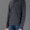 Dolce & Gabbana Long Sleeve Polo Shirt in Gray for Men (grey) - Lyst