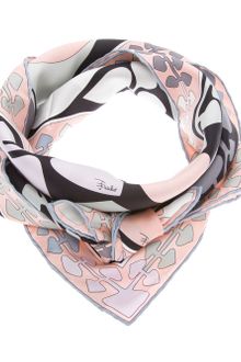 Emilio Pucci Printed Scarf - Lyst