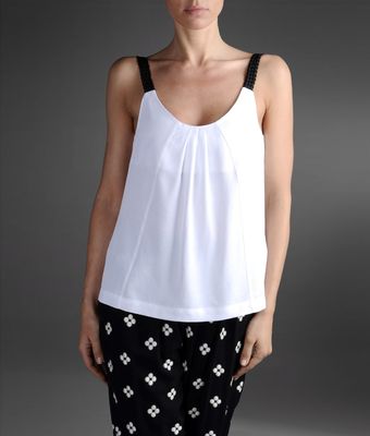 Emporio Armani Sleeveless Top - Lyst