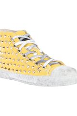 Gienchi Spiked Hitop Sneakers