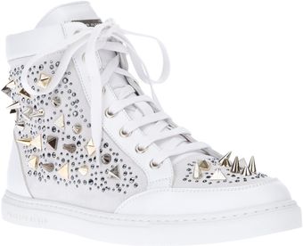 Philipp Plein Studded Trainer - Lyst
