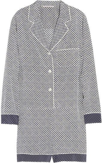 Stella McCartney Sophie Stretch-Silk Playsuit - Lyst
