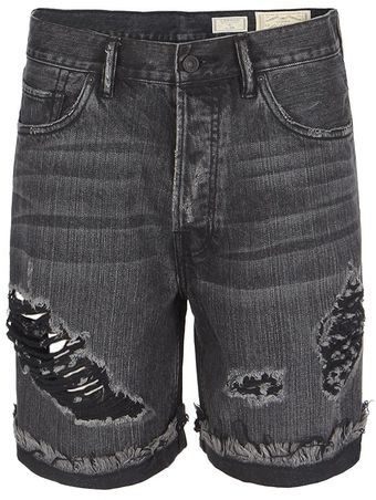 AllSaints Vinton Carson Shorts - Lyst