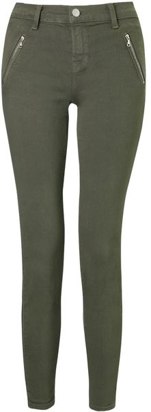 J Brand Mantis Mid Rise Crop Jean - Lyst