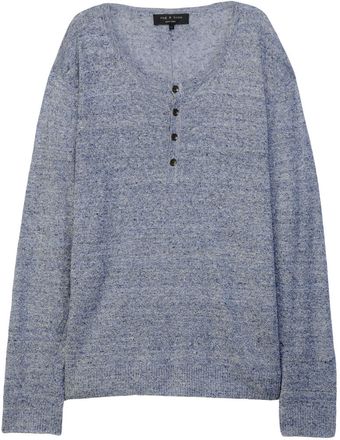 Rag & Bone Sander Henley - Lyst