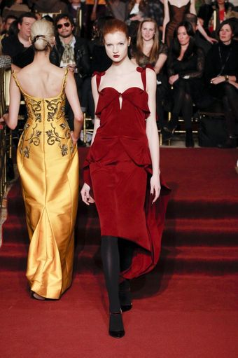 Zac Posen Fall 2013 Runway Look 25 - Lyst