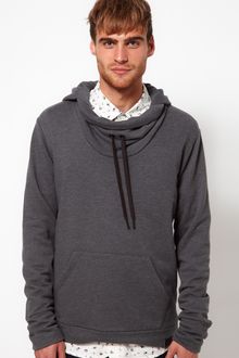Diesel Hooded Sweat Cowl Neck Serial - Lyst