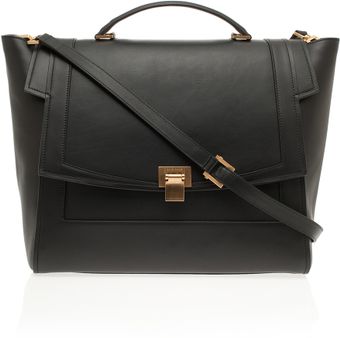 Elie Saab Large Calfskin Metal Buckle Bag - Lyst
