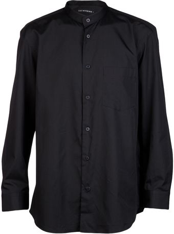 Issey Miyake Button Down Shirt - Lyst