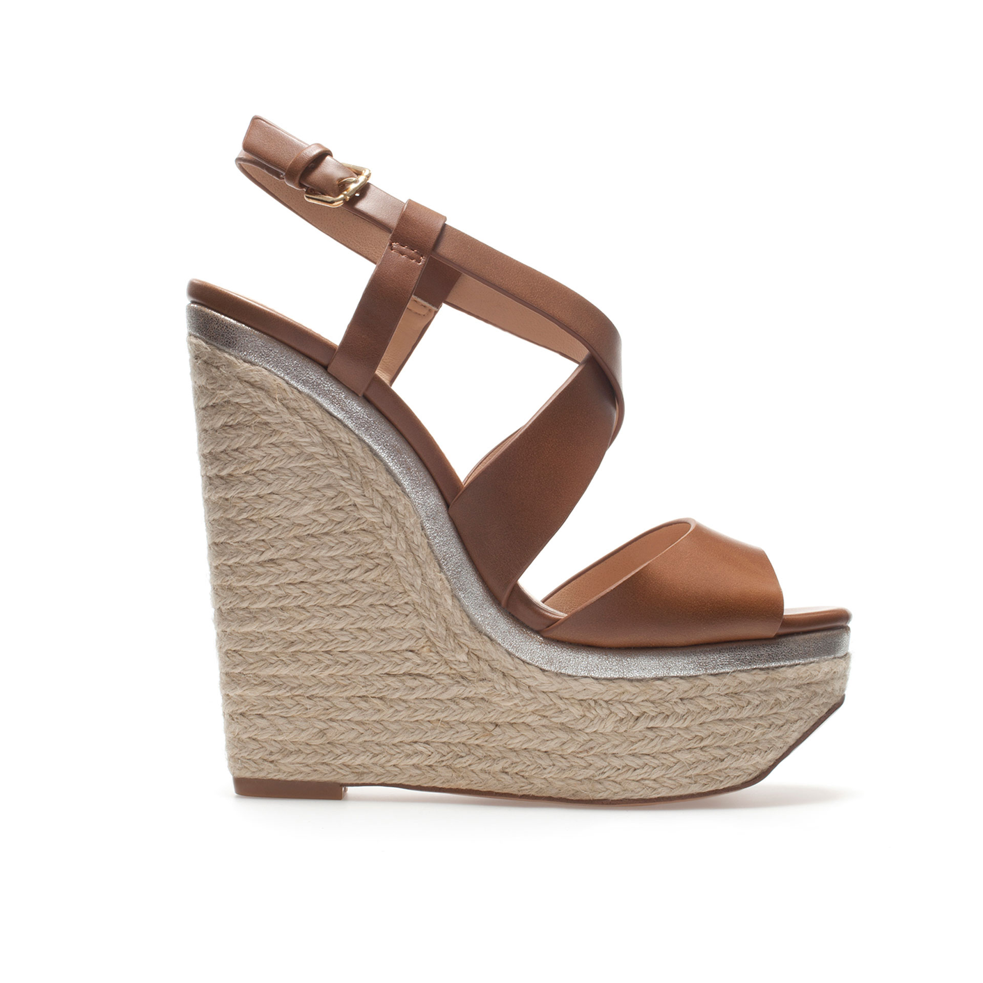 ZARA Wedge Espadrille and Whisky Vamp 