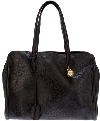 Alexander McQueen Large Skull Detail Tote - Lyst