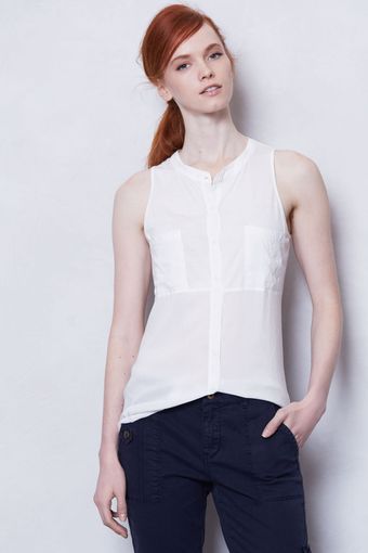 Splendid Zera Sleeveless Shirt - Lyst
