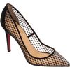 Christian Louboutin Pin Toe Pumps in Transparent (black) - Lyst