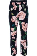 Dolce & Gabbana Floral Trouser