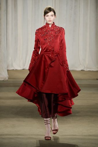 Marchesa Fall 2013 Runway Look 1 - Lyst