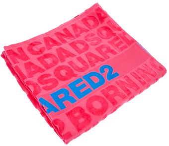 DSquared2 Logo Beach Towel - Lyst