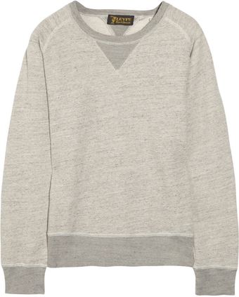 Levi's Flecked Cottonjersey Sweatshirt - Lyst