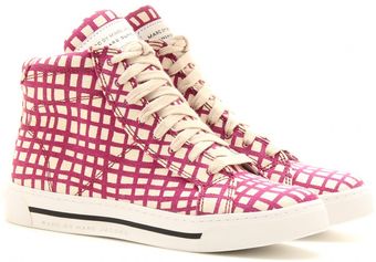 Marc By Marc Jacobs Mylo Print Hightop Sneakers - Lyst