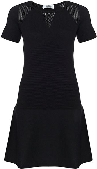 Moschino Cheap & Chic Dropped Waist Dress - Lyst