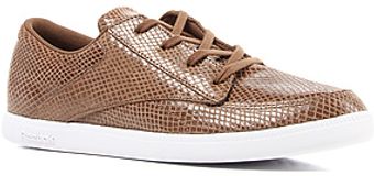 Reebok The Snakeskin Berlin Deck Sneaker in Snake Just Brown White - Lyst