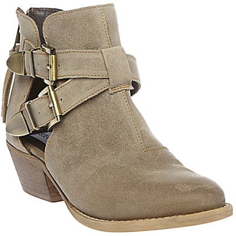 Steve Madden Cinch in Beige (taupe suede) | Lyst