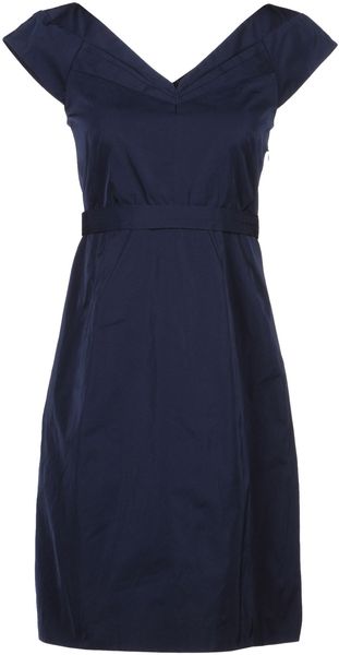 Theory Short Dresses - Lyst