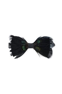 Topshop Feather Bow Tie - Lyst