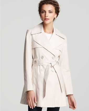 Via Spiga Double Breasted Belted Scarpa Jacket - Lyst