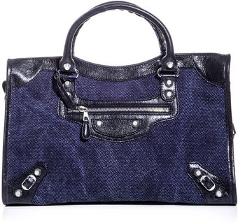Balenciaga Canvas City Bag - Lyst