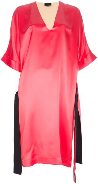 Fendi V Neck Dress - Lyst