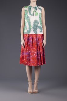 Giambattista Valli Full Floral Skirt - Lyst