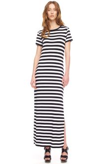 Michael by Michael Kors Striped Maxi Dress - Lyst