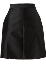  Box Pleated Silkcotton Skirt