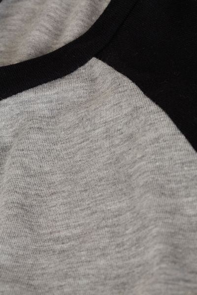 Topshop Raglan Sleeve Skater Dress In Gray Grey Marl Lyst 
