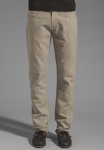 7 For All Mankind The Straight Leg in Coconut - Lyst