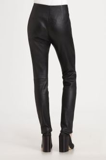 Acne Best Five-Pocket Leather Pants - Lyst