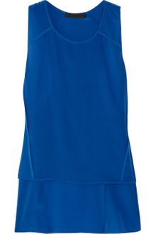 Alexander Wang Enzyme Silk Racerback Tank - Lyst