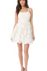 Alice + Olivia Poof Skirt Tank Dress