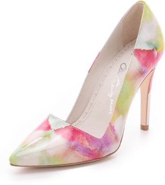 Alice + Olivia Dina Watercolor Pumps - Lyst