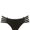 Bordelle Silk Satin Spandex Thong in Black - Lyst