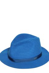 Borsalino Perforated Hare Felt Hat
