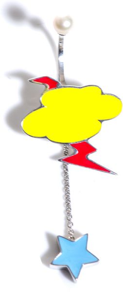 Delfina Delettrez It Cant Rain All The Time Single Earring - Lyst