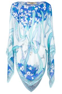 Emilio Pucci Floral Print Kaftan - Lyst