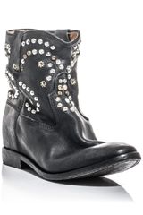 Isabel Marant Caleen Hiddenwedge Studded Boots