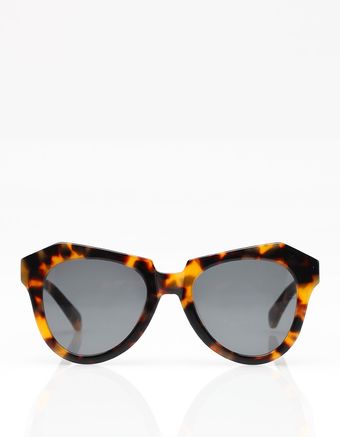 Karen Walker Oversized Sunglasses - Lyst