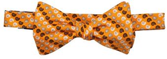 Manuel Vanni Printed Satin Cotton Bow Tie - Lyst