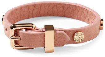 Marc By Marc Jacobs Turnlock Charm Leather Bracelet - Lyst
