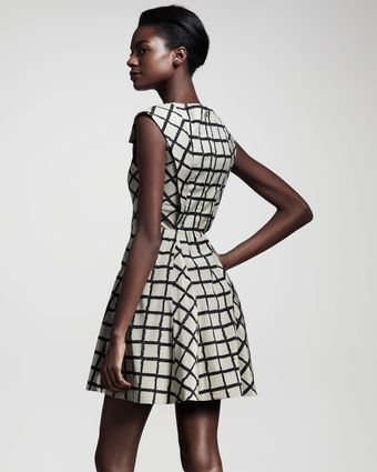 Rag & Bone Lorie Window Pane Check Dress - Lyst