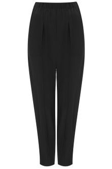 Topshop Zip Hem Silk Joggers By Boutique - Lyst